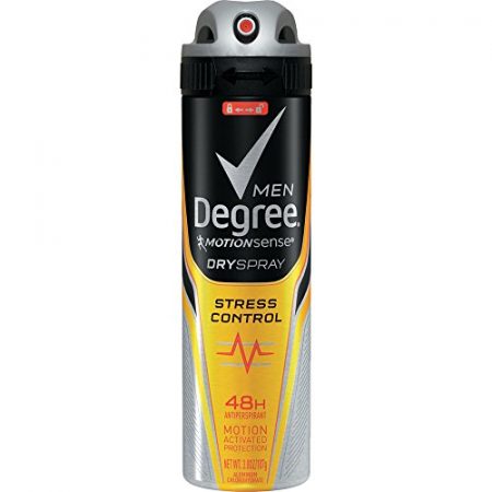 Degree Men Anti-Perspirant Aerosol Stress Control 12 3.8 OZ