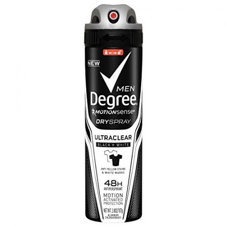 Degree Men Anti-Perspirant Aerosol Black + White 12 3.8 OZ