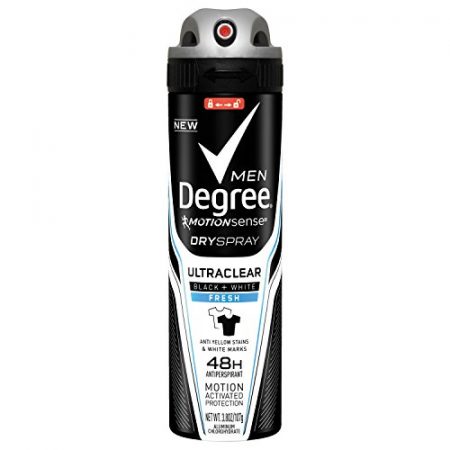 Degree Men Anti-Perspirant Aerosol Black+White Fresh 12 3.8 OZ