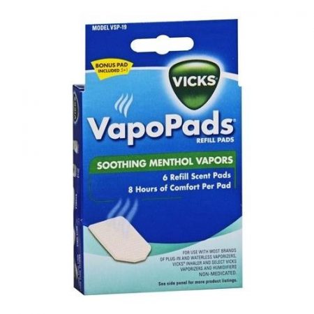 Vicks VapoPads Soothing Menthol Vapors 6 EA
