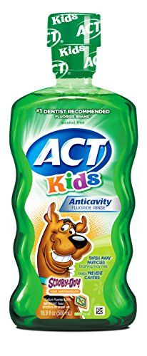 ACT Kids Anticavity Fluoride Rinse Kiwi Watermelon 16.9 OZ