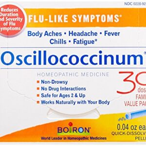 Boiron Oscillococcinum Quick-Dissolving Pellets 30 EA