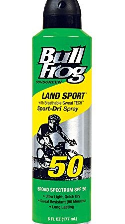 BullFrog Marathon Mist Continuous Spray Sunscreen SPF 50 6 OZ