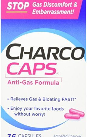 CHARCOCAPS ANTI-GAS DIETARY SUPPLEMENT 36CT CAPS