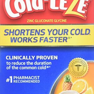 Cold-EEZE Cold Remedy Lozenges Tropical Orange Flavor 18ct Box
