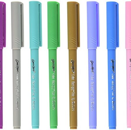Liqui-Mark LIQ10580 8 Piece Markers Color Therapy Fine Pt. Fashion