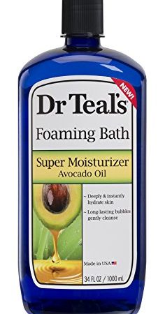 Dr Teals Foaming Bath, Super Moisturizer Avocado, 34 fl oz