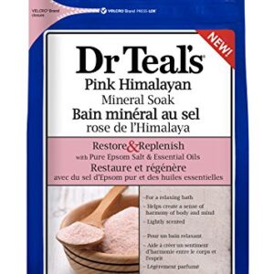 Dr Teals Mineral Soak, Pink Himalayan, 3 lbs