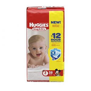 Huggies Snug & Dry Diapers, Size 2 Jumbo, 38ct