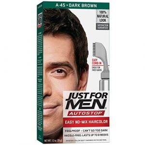 Just For Men AutoStop Men's Hair Color, Dark Brown