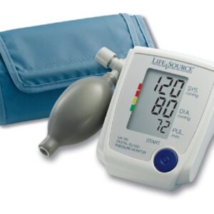 LifeSource Blood Pressure Monitor Advanced Manual Inflate Medium 1 EA