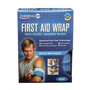 THERMALON FIRST AID WRAP * FREEZE FOR COLD - MICROWAVE FOR HEAT GEL FREE THER...