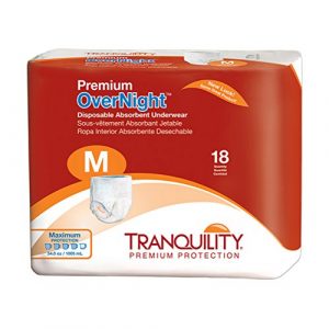 Tranquility 2115 Premium OverNight Pull On diapers (medium) 72/case