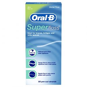 Oral-B Super Floss, Dental Floss, Original (50-count)