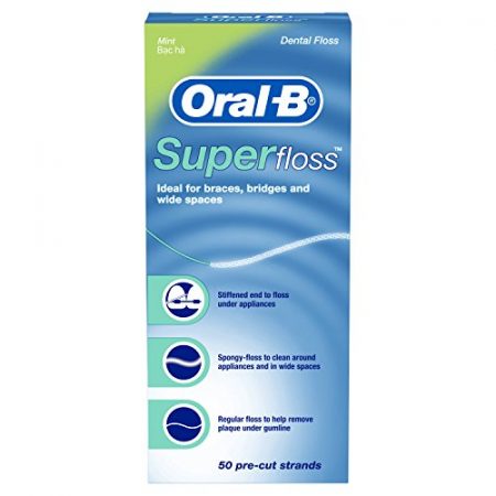 Oral-B Super Floss, Dental Floss, Original (50-count)