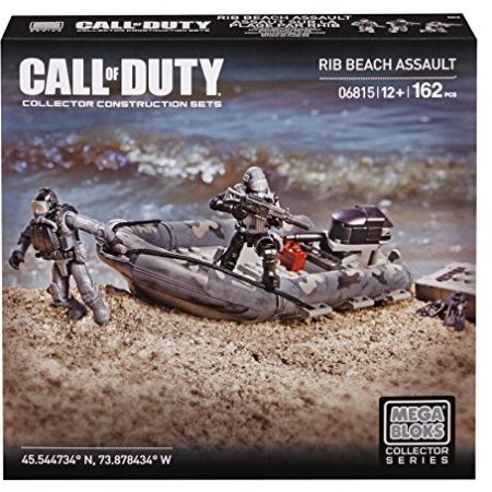 Mega Bloks Call of Duty RIB Beach Assault, Model 06815