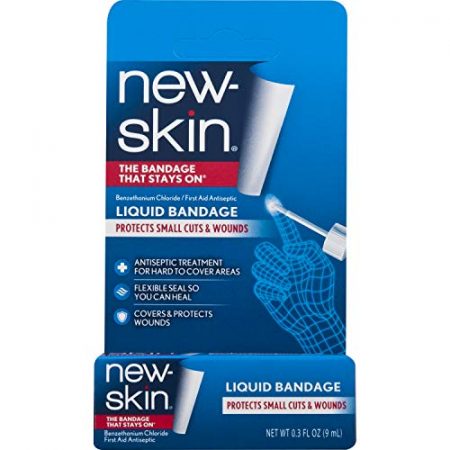 New-Skin Liquid Bandage, First Aid Liquid Antiseptic, Over 50 Applications, 0...