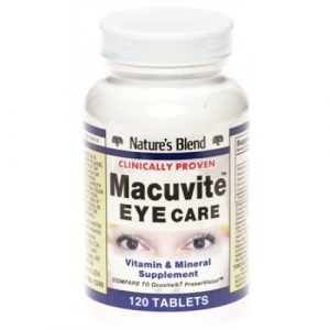 Nature's Blend Macuvite Eye Care 120 Tablets