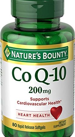 Nature's Bounty Q-Sorb Co Q-10 200 mg Softgels Extra Strength 80 CP