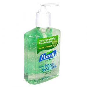 Purell Advanced Hand Sanitizer with Aloe, 8 oz