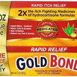 Gold Bond Rapid Relief Anti Itch Cream, 2 oz