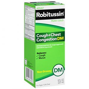 Robitussin Adult Cough+Chest Congestion DM Liquid 8 OZ