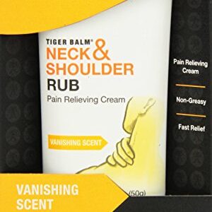 Tiger Balm Neck & Shoulder Rub Pain Relieving Cream 1.76 OZ