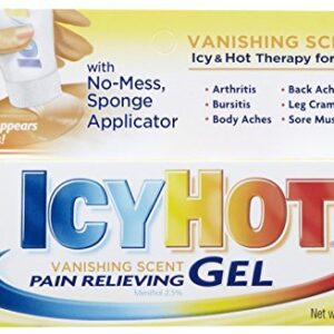 Icy Hot Vanishing Scent Pain Relieving Gel, 2.5 oz