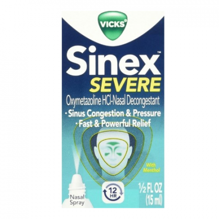 Vicks Sinex 12 Hour Decongestant Nasal Spray 0.5 OZ