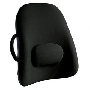 Obus Forme Ergonomic Orthopedic Low Back Backrest, Black