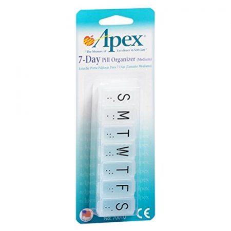 Apex 7-Day Pill Organizer (Medium) 1 EA