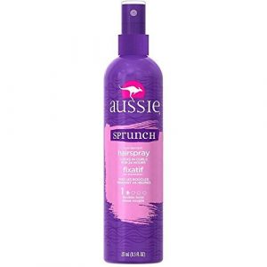 AUSSIE SPRUNCH HAIR SPRAY NON AEROSOL 4-3-8.5 FLUID OUNCE