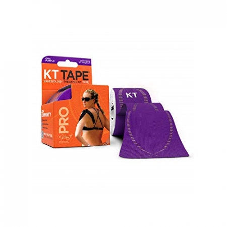 KT Tape Pro Pre-cut Synthetic 20 Strips 10, Epic Purple
