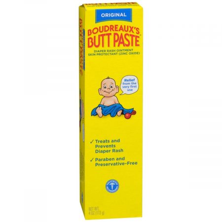 Boudreaux's Butt Paste Diaper Rash Ointment Original - 4 OZ