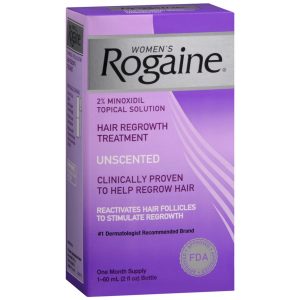 Rogaine Women's Hair Regrowth Treatment Topical Solution Unscented - 2 OZ