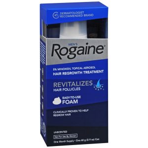 Rogaine Men's Hair Regrowth Treatment Foam Unscented - 2.11 OZ