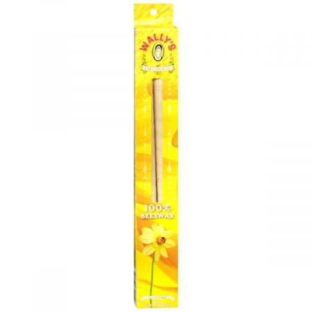 Wally's Natural Luxury Collection Beeswax Ear Candles Unscented - 2 EA