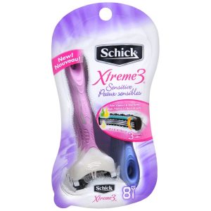 Schick Xtreme 3 Razors Sensitive - 8 EA