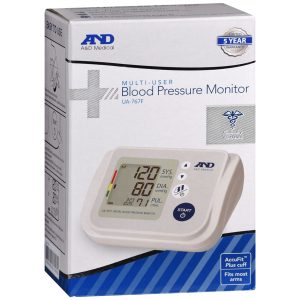 A&D Medical Multi-User Blood Pressure Monitor UB-767F - 1 EA
