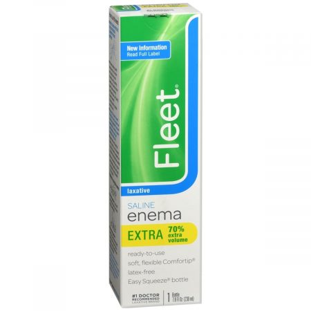 Fleet Saline Enema Laxative Extra Volume - 7.8 OZ