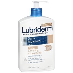 Lubriderm Daily Moisture Lotion Shea + Enriching Cocoa Butter - 16 OZ