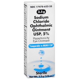 Akorn Sodium Chloride Ophthalmic Ointment - 3.5 GM