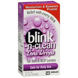 Blink-N-Clean Lens Drops for Soft & RGP Lenses - 15 ML