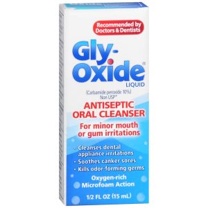 Gly-Oxide Antiseptic Oral Cleanser Liquid - 0.5 OZ