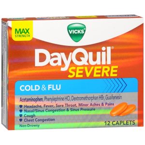 Vicks DayQuil Severe Cold & Flu Caplets - 12 CP