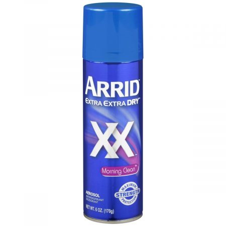 ARRID XX Extra Extra Dry Antiperspirant Deodorant Aerosol Morning Clean - 6 OZ