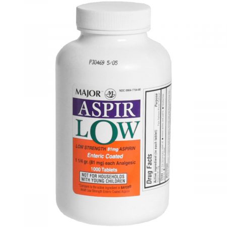 MAJOR Aspri Low Aspirin Tablets - 1000 TB