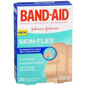 Band-Aid Skin-Flex Bandages Assorted Sizes - 20 EA