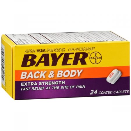 Bayer Back & Body Extra Strength Coated Caplets - 24 CP