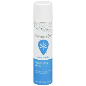 Summer's Eve Freshening Spray Baby Powder - 2 OZ